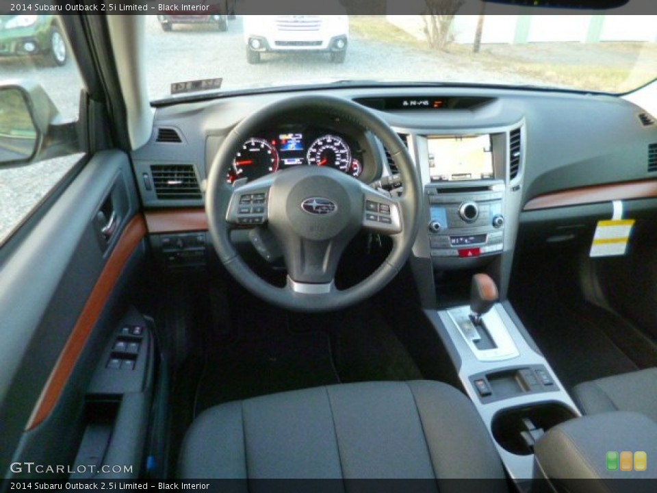 Black Interior Dashboard for the 2014 Subaru Outback 2.5i Limited #88850552