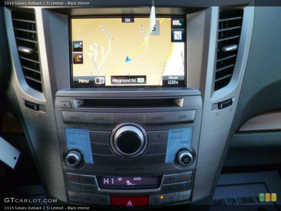 Black Interior Navigation for the 2014 Subaru Outback 2.5i Limited #88850626