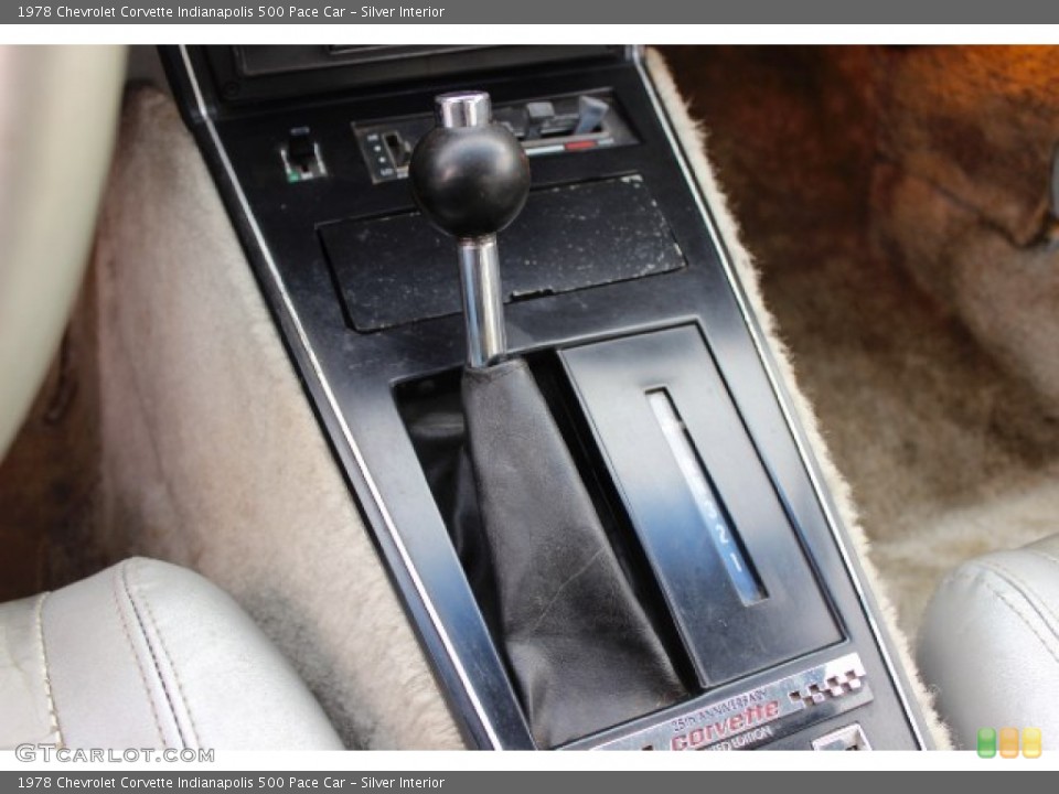 Silver Interior Transmission for the 1978 Chevrolet Corvette Indianapolis 500 Pace Car #88851395