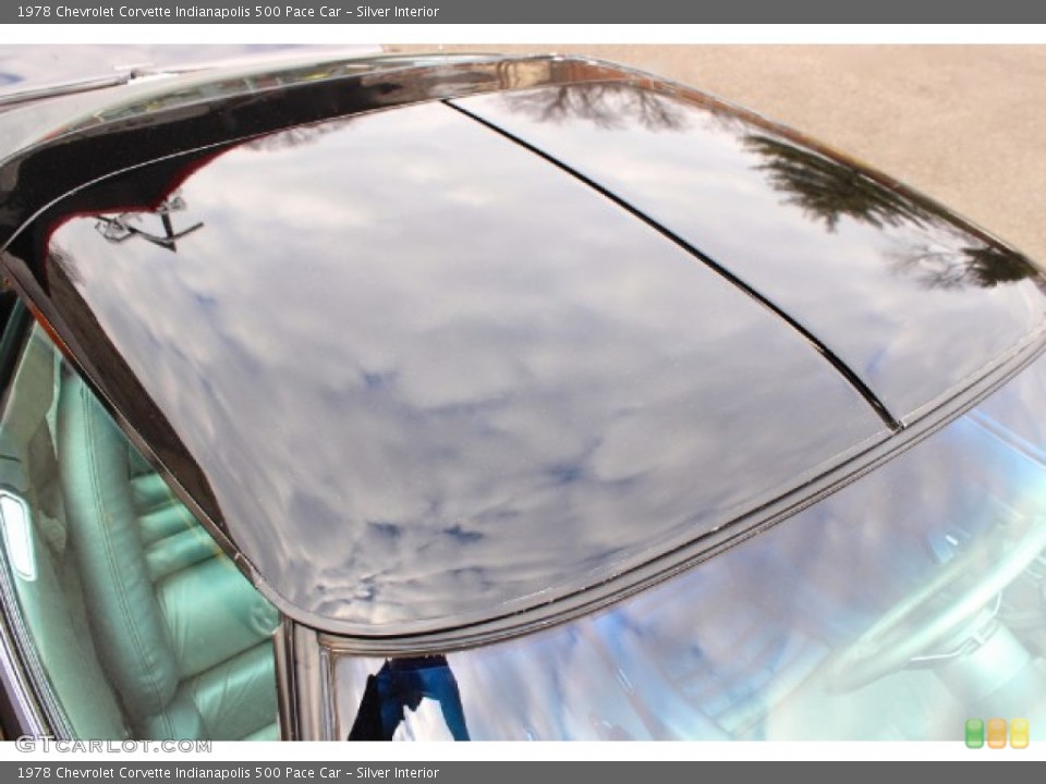 Silver Interior Sunroof for the 1978 Chevrolet Corvette Indianapolis 500 Pace Car #88851475