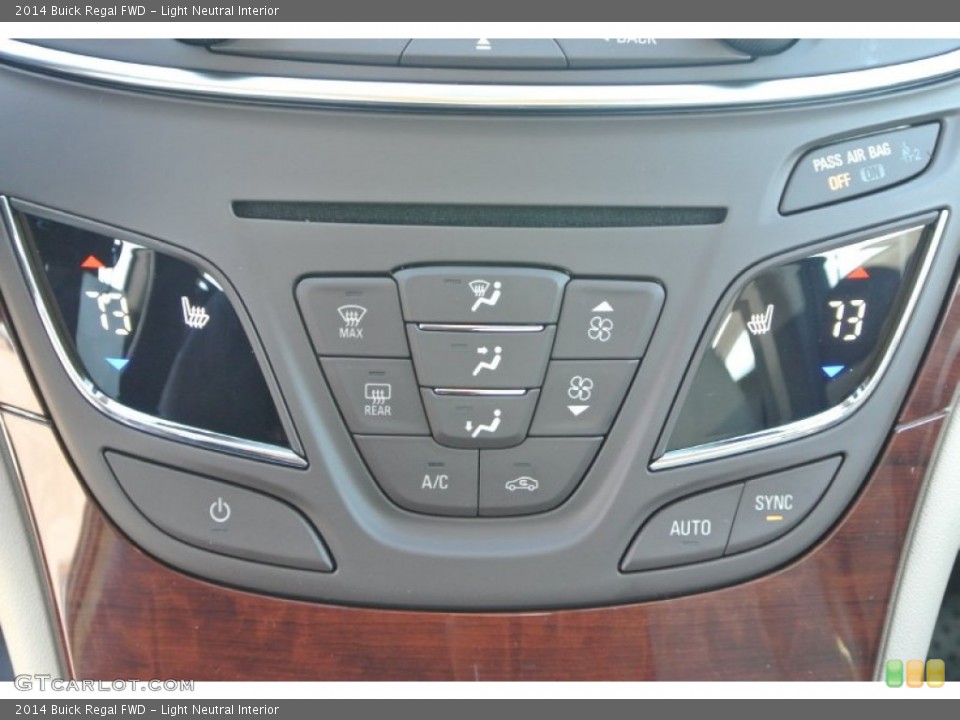 Light Neutral Interior Controls for the 2014 Buick Regal FWD #88853227