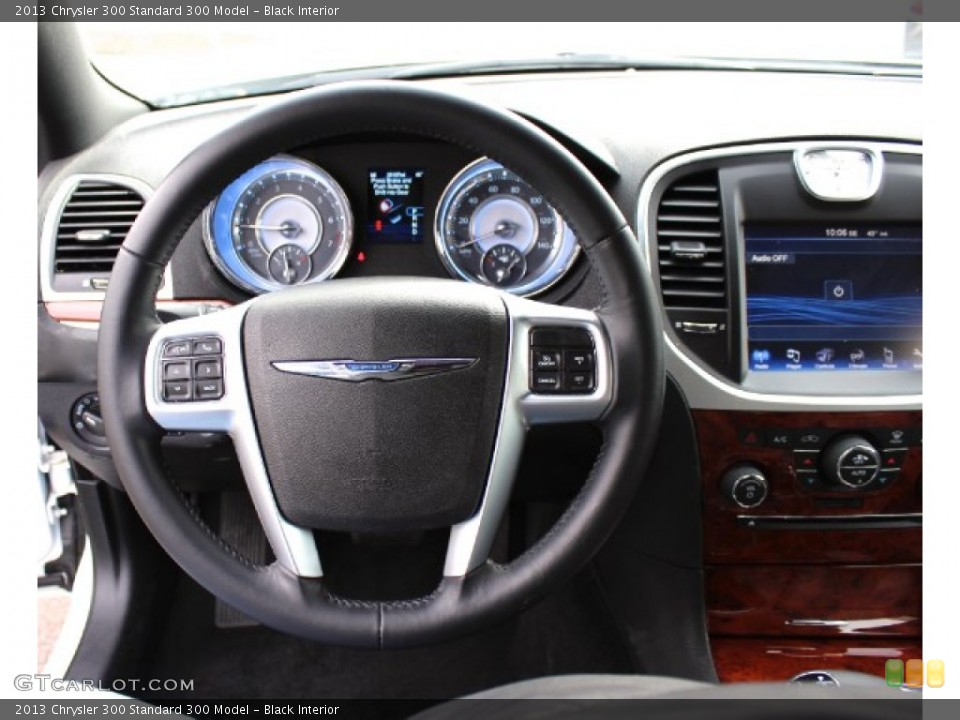 Black Interior Steering Wheel for the 2013 Chrysler 300  #88853269