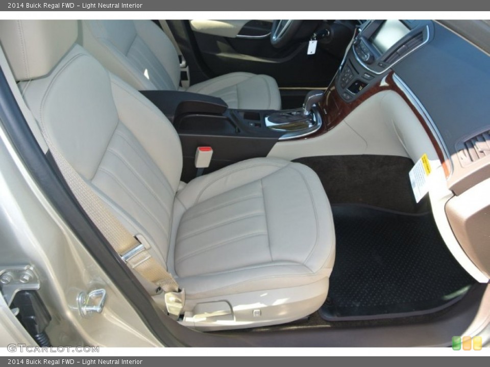 Light Neutral Interior Front Seat for the 2014 Buick Regal FWD #88853361