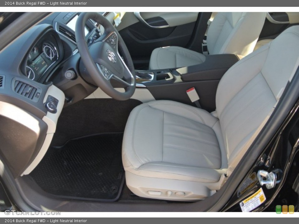 Light Neutral Interior Front Seat for the 2014 Buick Regal FWD #88853581