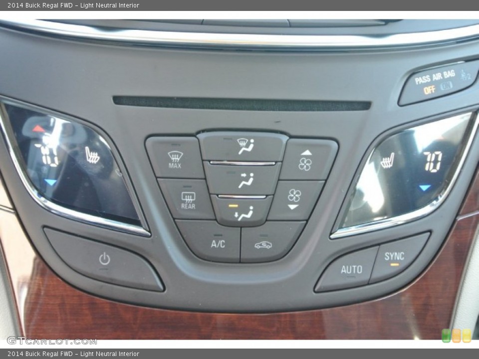 Light Neutral Interior Controls for the 2014 Buick Regal FWD #88853629