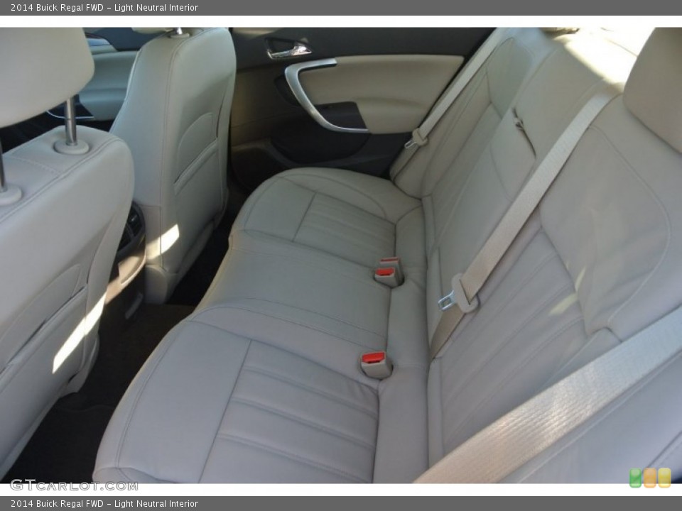 Light Neutral Interior Rear Seat for the 2014 Buick Regal FWD #88853734