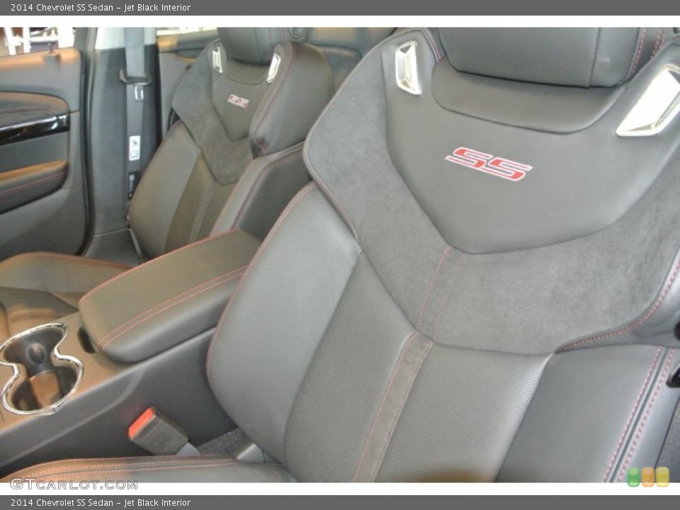 Jet Black Interior Front Seat for the 2014 Chevrolet SS Sedan #88854289