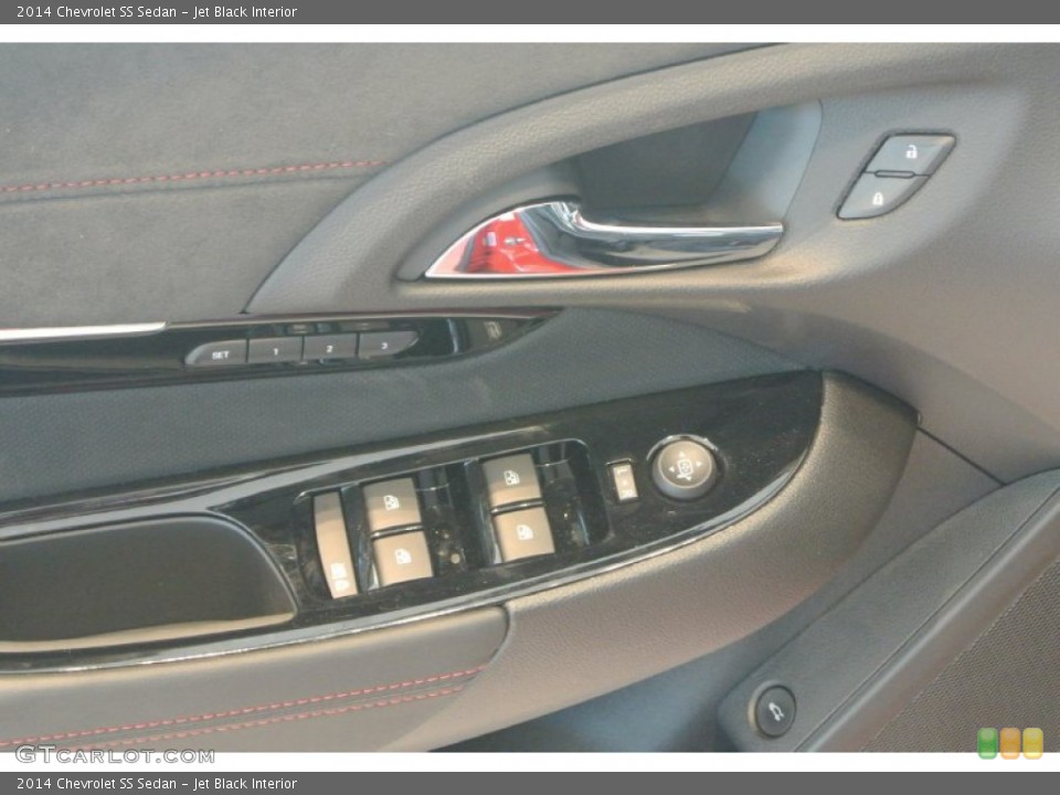 Jet Black Interior Controls for the 2014 Chevrolet SS Sedan #88854321