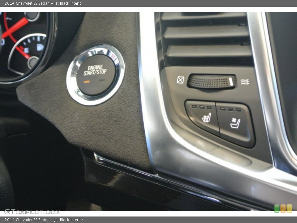 Jet Black Interior Controls for the 2014 Chevrolet SS Sedan #88854333