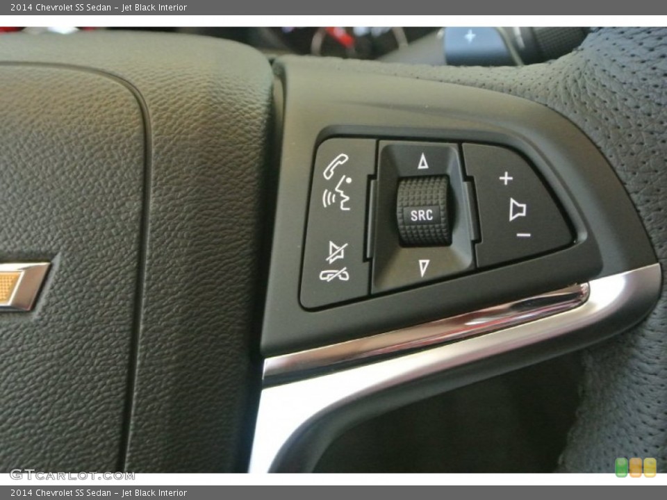 Jet Black Interior Controls for the 2014 Chevrolet SS Sedan #88854391