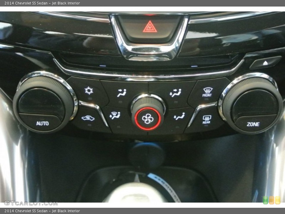 Jet Black Interior Controls for the 2014 Chevrolet SS Sedan #88854544