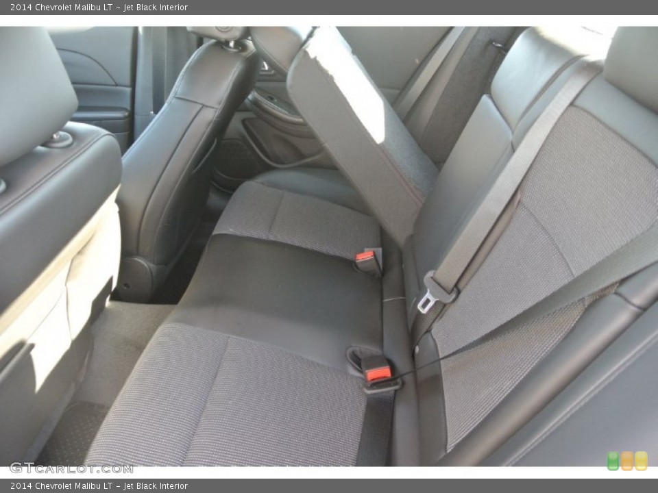 Jet Black Interior Rear Seat for the 2014 Chevrolet Malibu LT #88855744