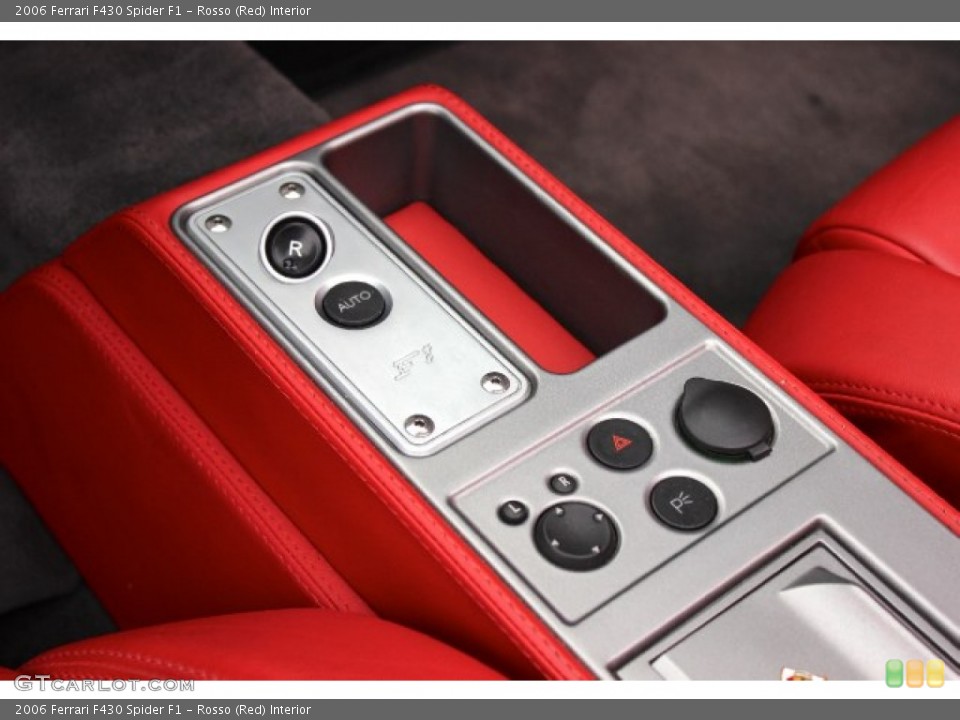 Rosso (Red) Interior Transmission for the 2006 Ferrari F430 Spider F1 #88857588
