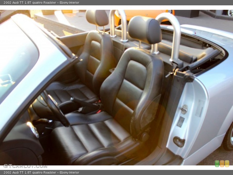 Ebony Interior Front Seat for the 2002 Audi TT 1.8T quattro Roadster #88859854