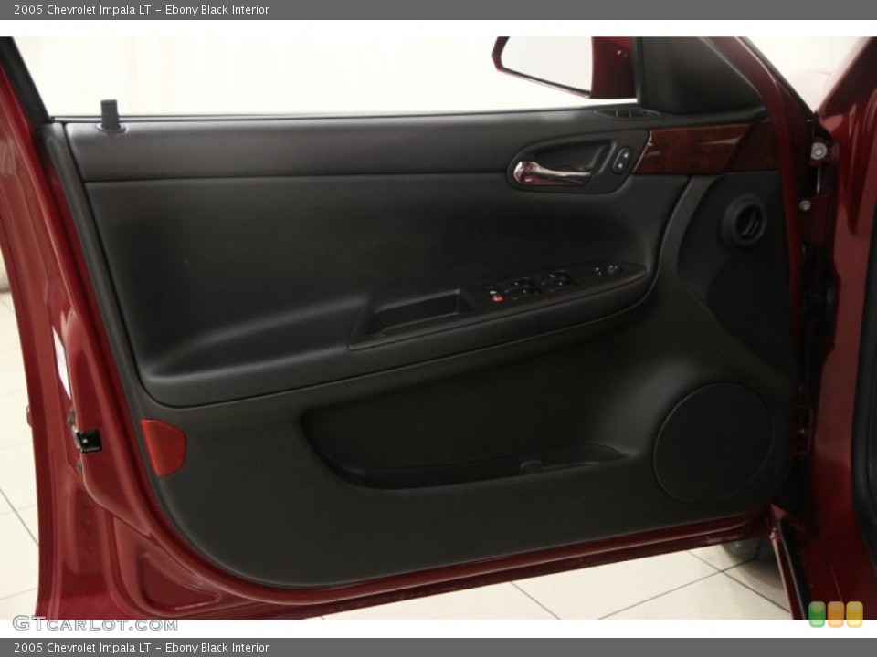 Ebony Black Interior Door Panel for the 2006 Chevrolet Impala LT #88860082