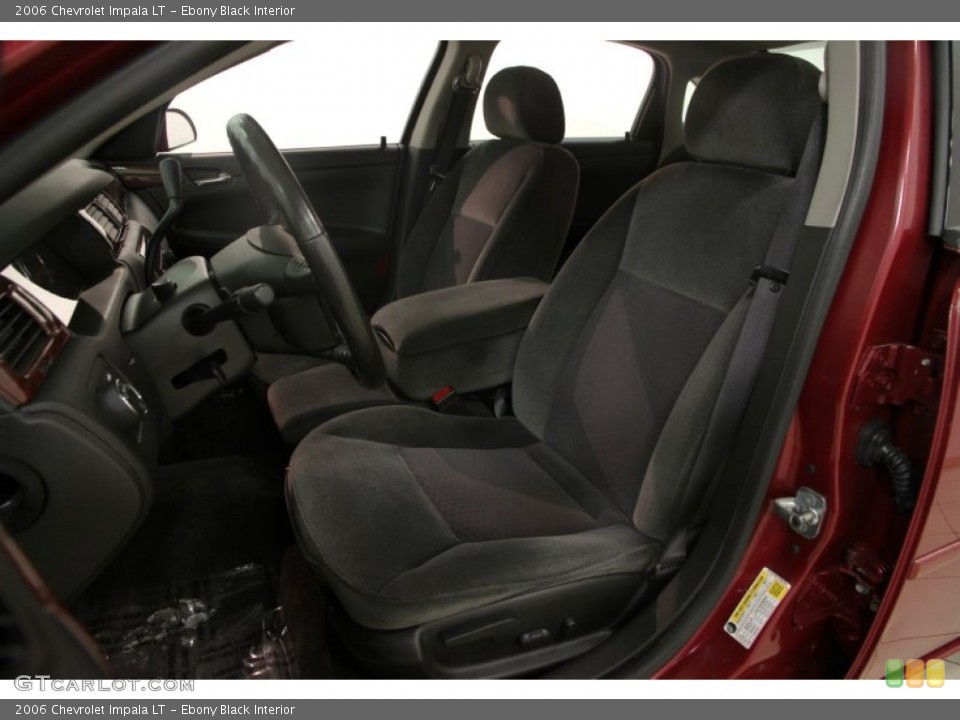 Ebony Black Interior Photo for the 2006 Chevrolet Impala LT #88860094