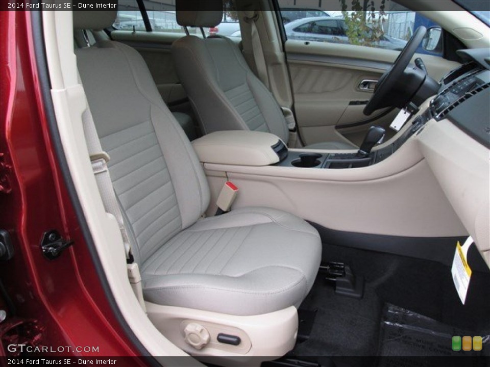 Dune Interior Front Seat for the 2014 Ford Taurus SE #88871100