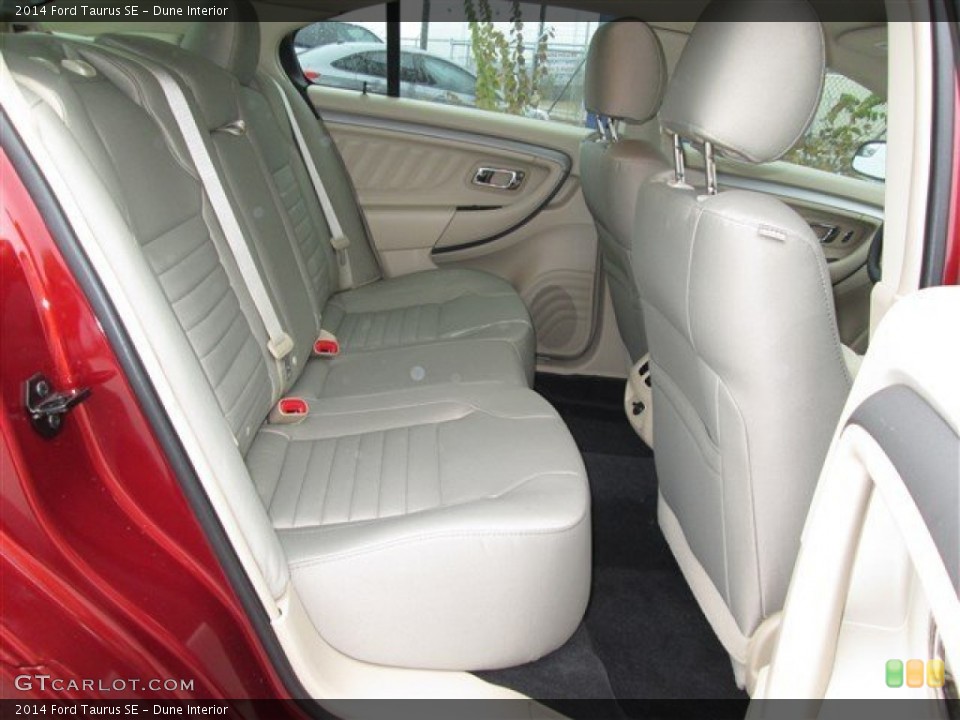 Dune Interior Rear Seat for the 2014 Ford Taurus SE #88871160