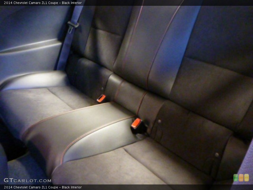 Black Interior Rear Seat for the 2014 Chevrolet Camaro ZL1 Coupe #88872946