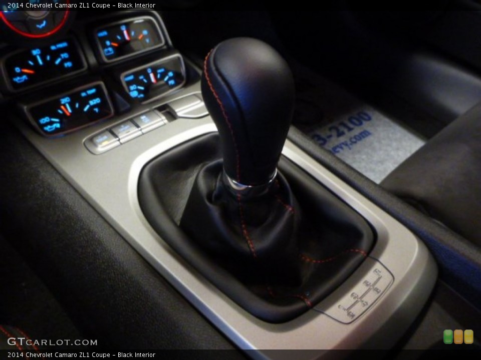 Black Interior Transmission for the 2014 Chevrolet Camaro ZL1 Coupe #88873026