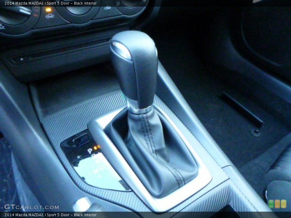 Black Interior Transmission for the 2014 Mazda MAZDA3 i Sport 5 Door #88875717