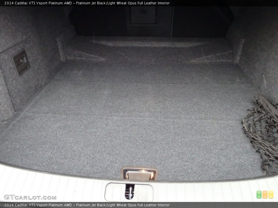 Platinum Jet Black/Light Wheat Opus Full Leather Interior Trunk for the 2014 Cadillac XTS Vsport Platinum AWD #88884243