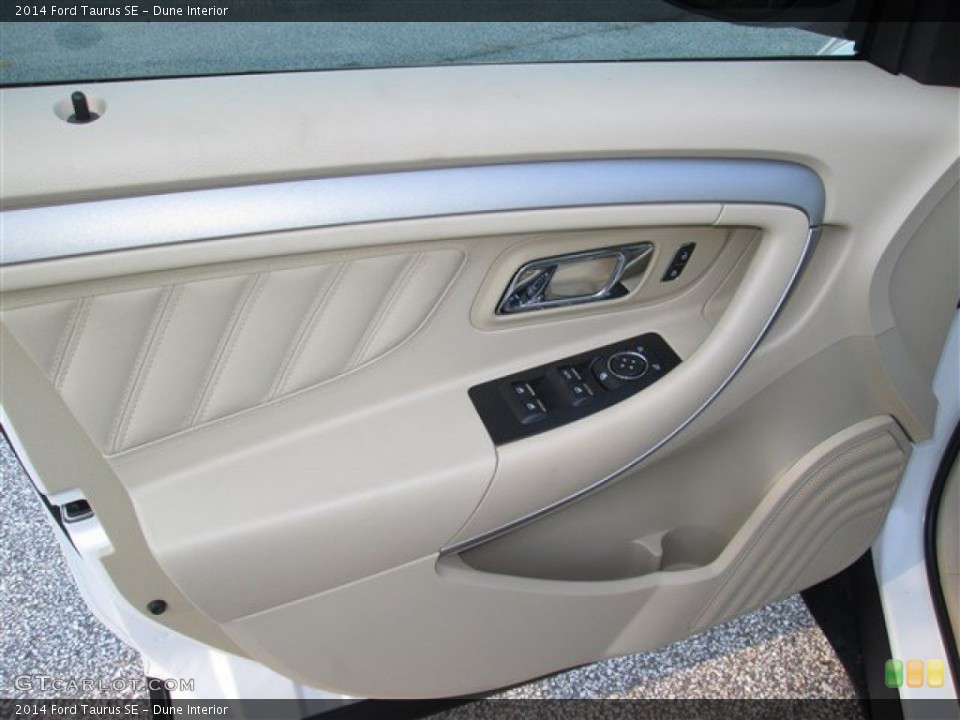 Dune Interior Door Panel for the 2014 Ford Taurus SE #88888342