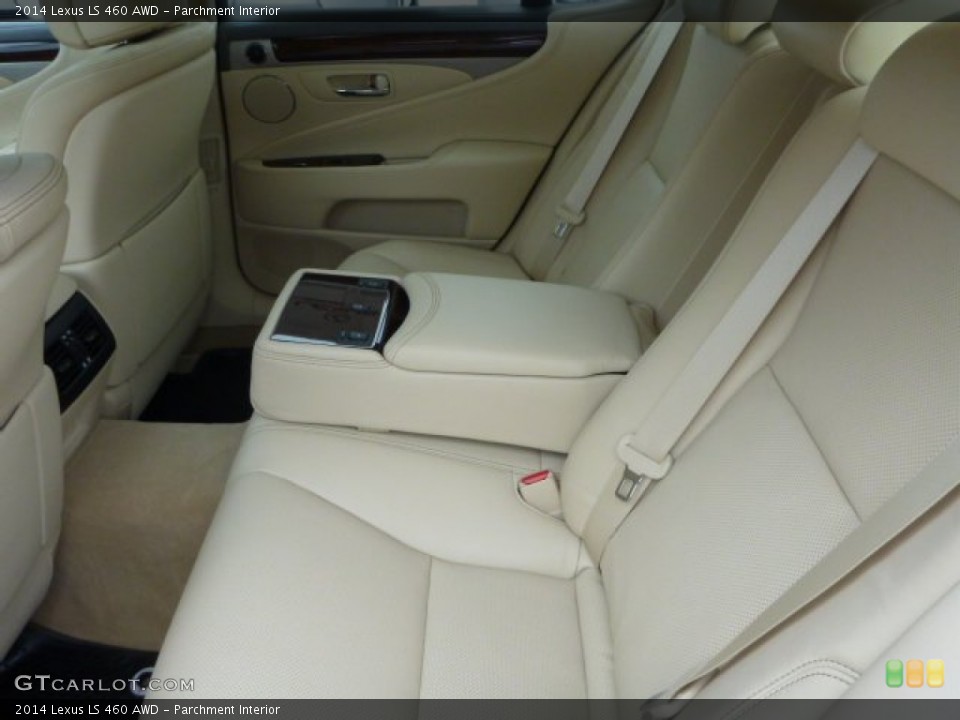 Parchment Interior Rear Seat for the 2014 Lexus LS 460 AWD #88894416