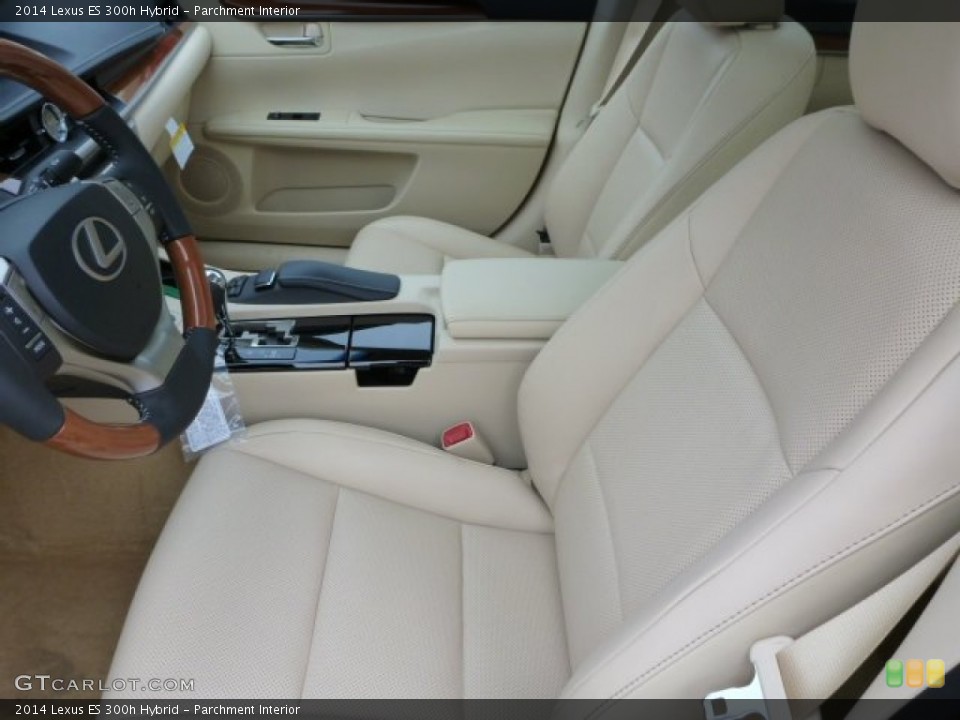 Parchment Interior Front Seat for the 2014 Lexus ES 300h Hybrid #88895295