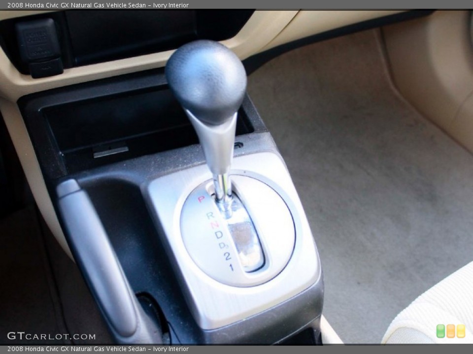 Ivory Interior Transmission for the 2008 Honda Civic GX Natural Gas Vehicle Sedan #88895439