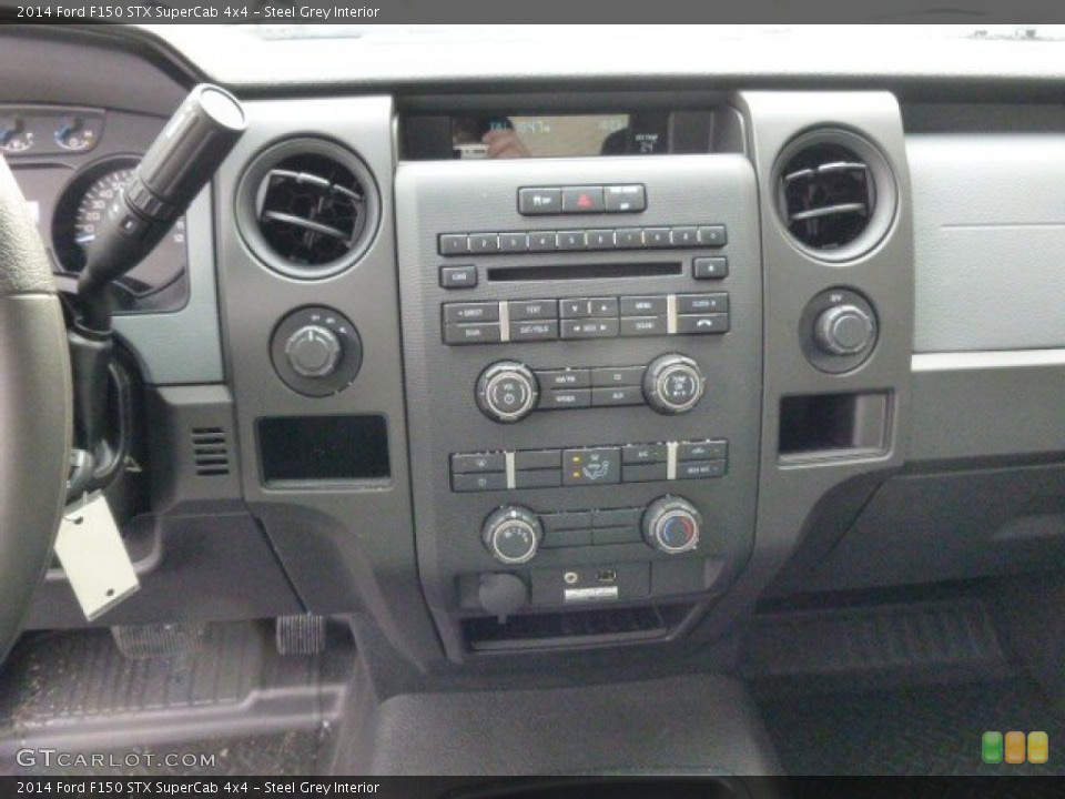 Steel Grey Interior Controls for the 2014 Ford F150 STX SuperCab 4x4 #88903309