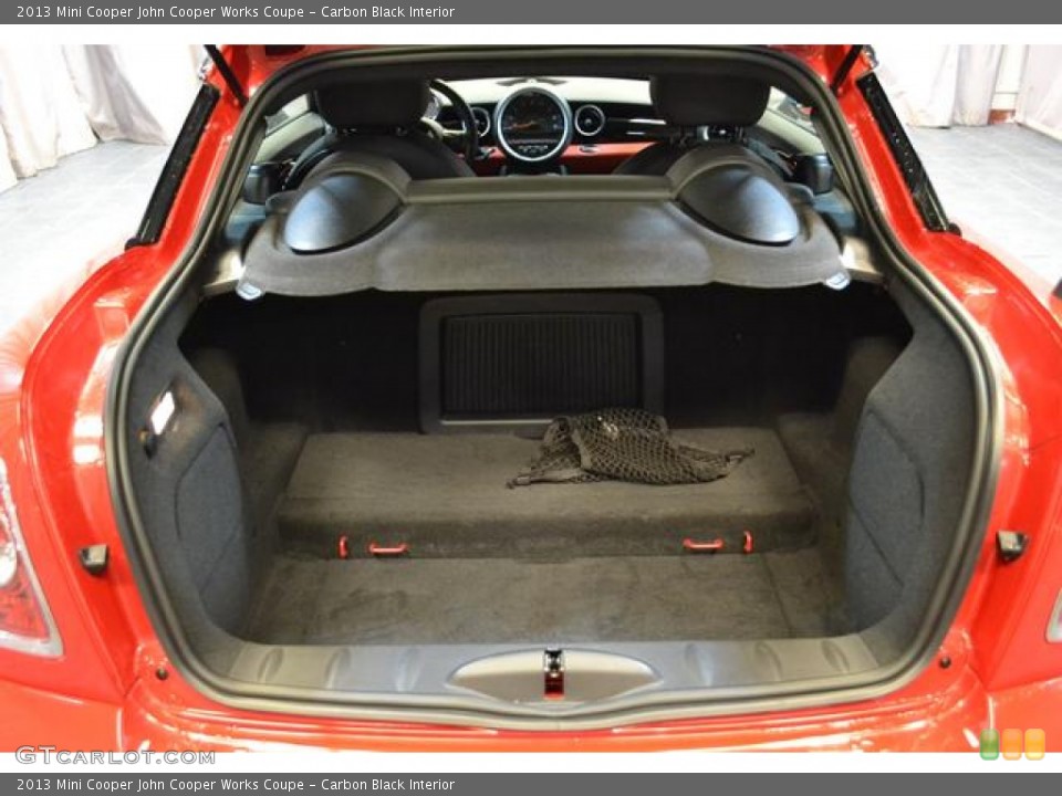 Carbon Black Interior Trunk for the 2013 Mini Cooper John Cooper Works Coupe #88903917