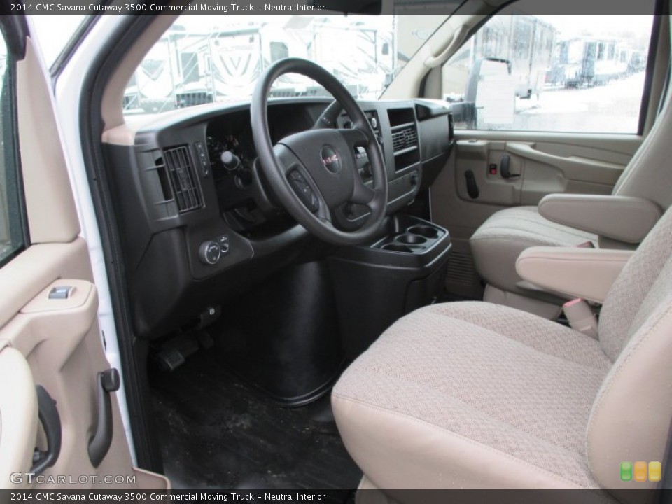 Neutral Interior Photo for the 2014 GMC Savana Cutaway 3500 Commercial Moving Truck #88905282