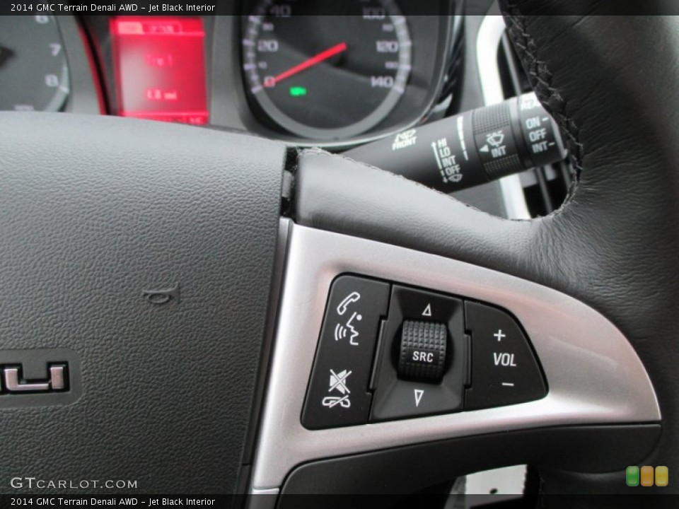Jet Black Interior Controls for the 2014 GMC Terrain Denali AWD #88906071