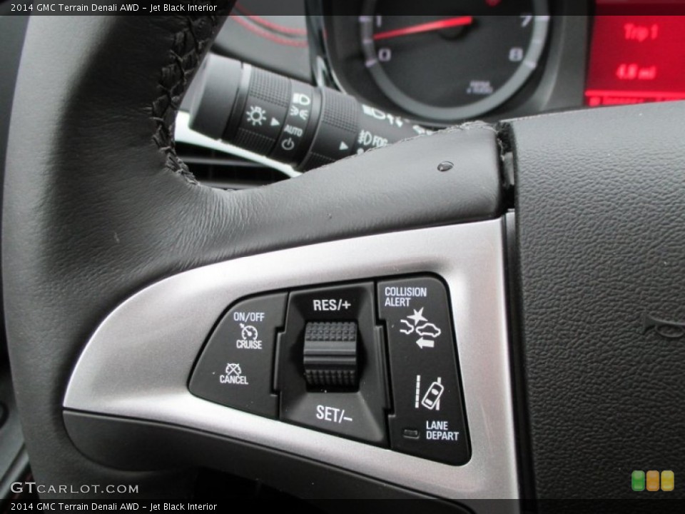 Jet Black Interior Controls for the 2014 GMC Terrain Denali AWD #88906096