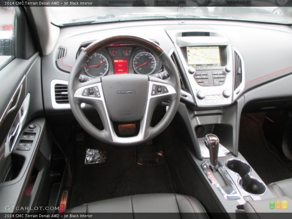 Jet Black Interior Dashboard for the 2014 GMC Terrain Denali AWD #88906245