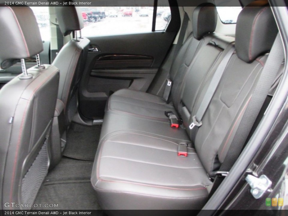 Jet Black Interior Rear Seat for the 2014 GMC Terrain Denali AWD #88906266