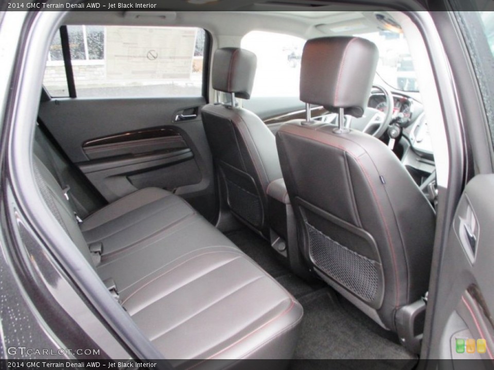 Jet Black Interior Rear Seat for the 2014 GMC Terrain Denali AWD #88906440