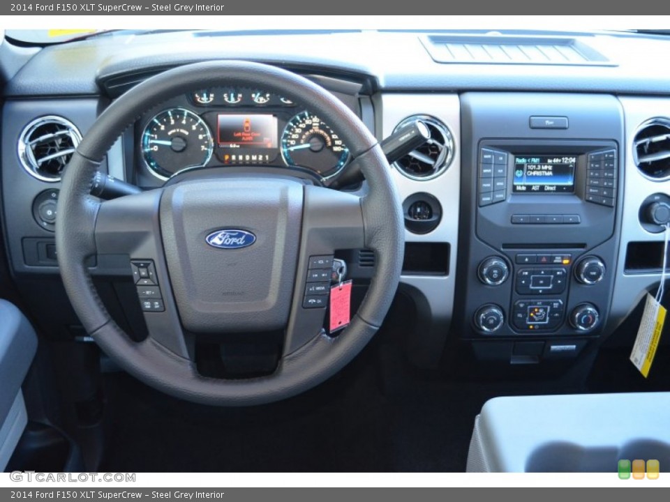 Steel Grey Interior Dashboard for the 2014 Ford F150 XLT SuperCrew #88908066