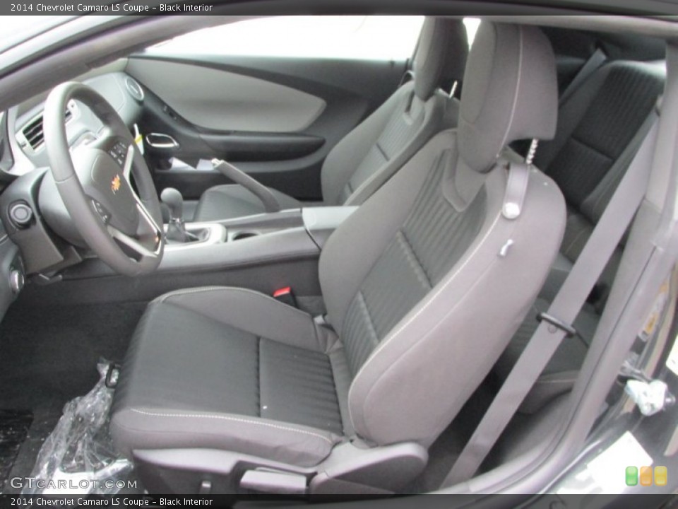 Black Interior Front Seat for the 2014 Chevrolet Camaro LS Coupe #88913922