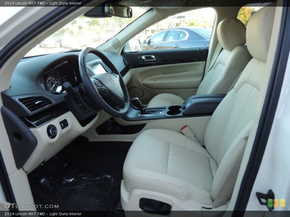 Light Dune Interior Front Seat for the 2014 Lincoln MKT FWD #88921565