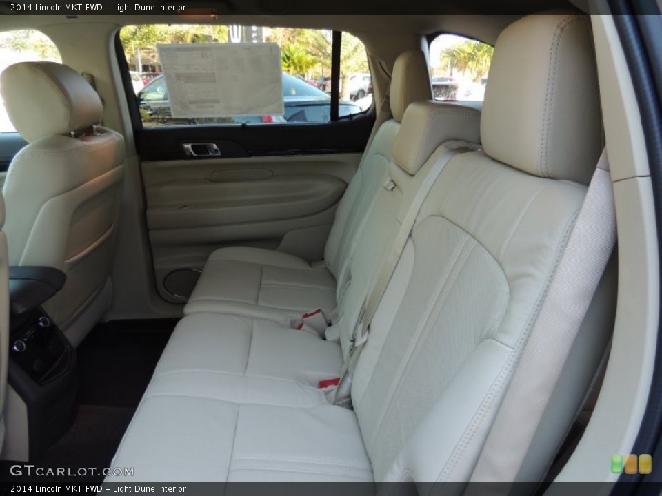 Light Dune Interior Rear Seat for the 2014 Lincoln MKT FWD #88921586