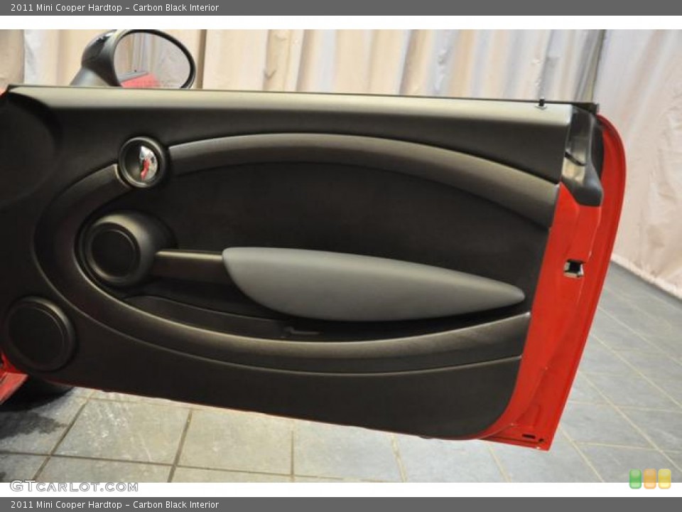 Carbon Black Interior Door Panel for the 2011 Mini Cooper Hardtop #88922535