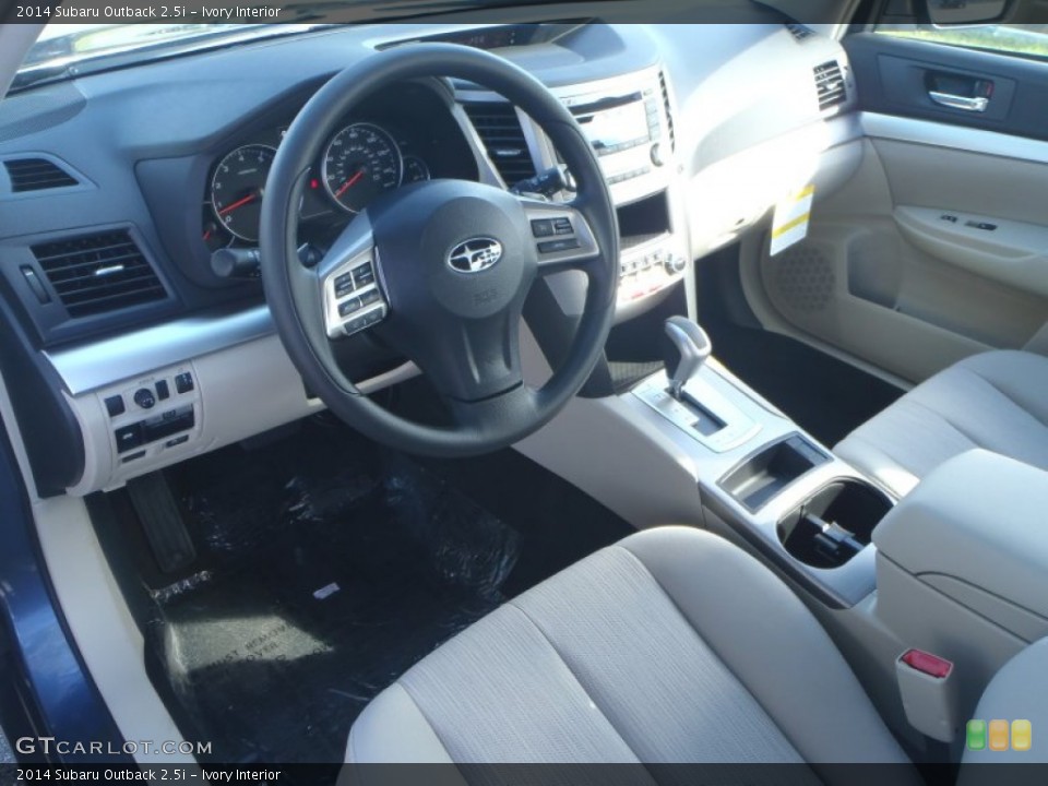Ivory Interior Photo for the 2014 Subaru Outback 2.5i #88923344