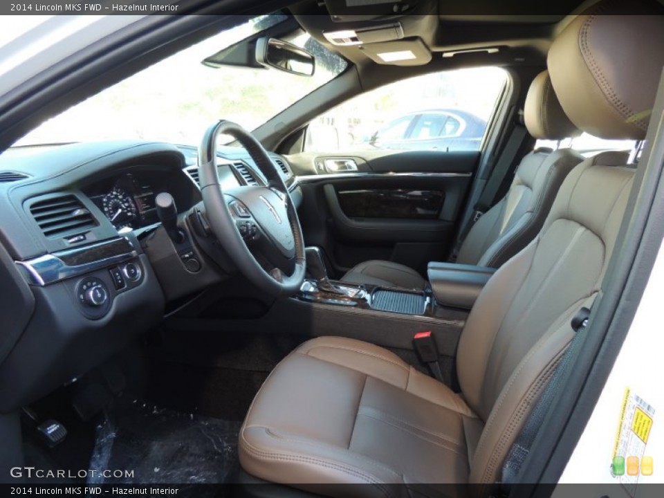 Hazelnut Interior Front Seat for the 2014 Lincoln MKS FWD #88923890