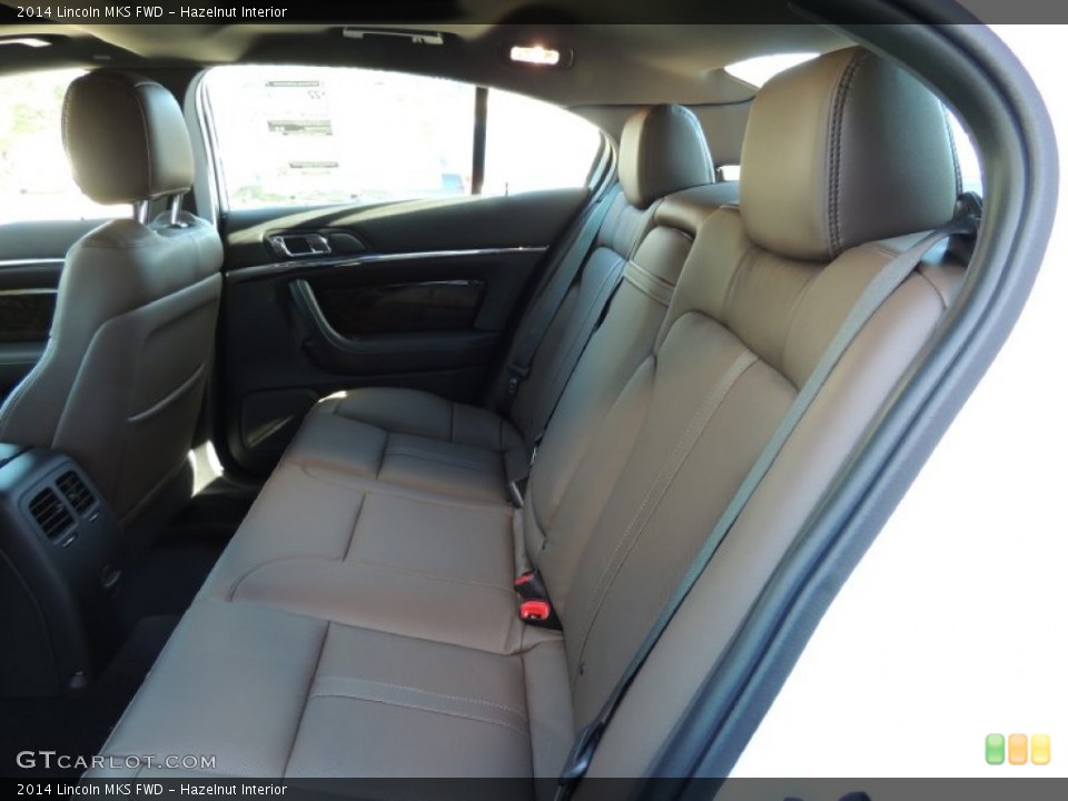 Hazelnut Interior Rear Seat for the 2014 Lincoln MKS FWD #88923914