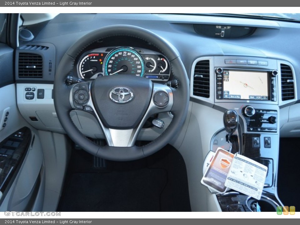 Light Gray Interior Dashboard for the 2014 Toyota Venza Limited #88923947