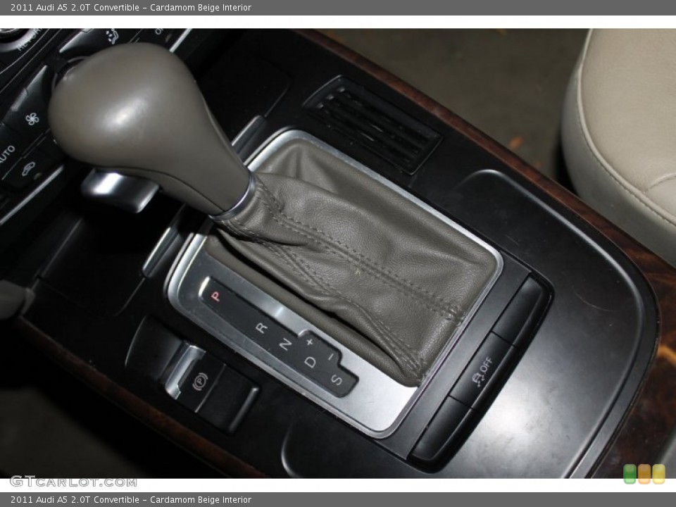 Cardamom Beige Interior Transmission for the 2011 Audi A5 2.0T Convertible #88925678