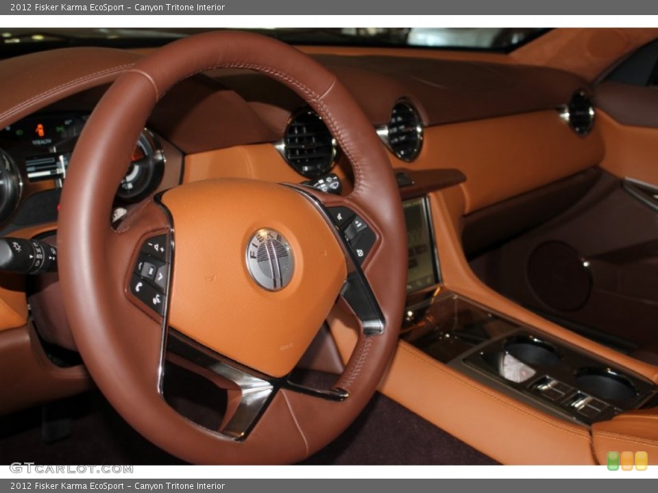 Canyon Tritone Interior Dashboard for the 2012 Fisker Karma EcoSport #88926173