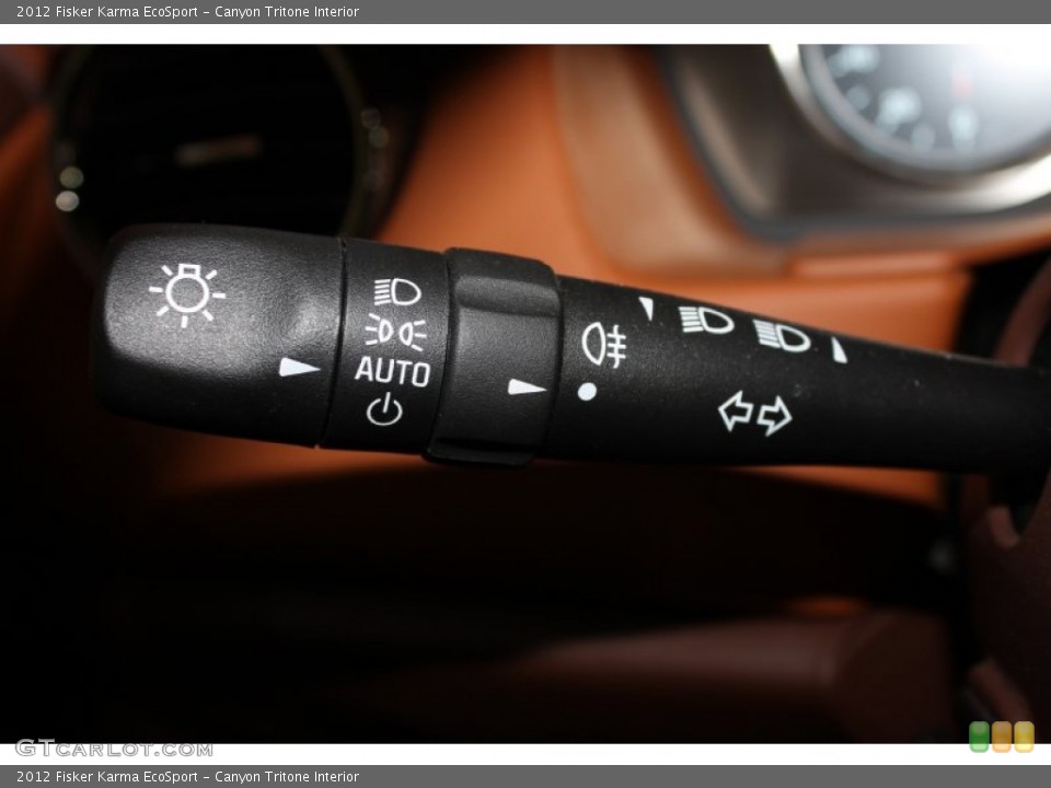 Canyon Tritone Interior Controls for the 2012 Fisker Karma EcoSport #88926215